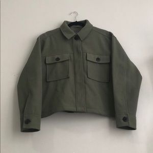 Army green jacket